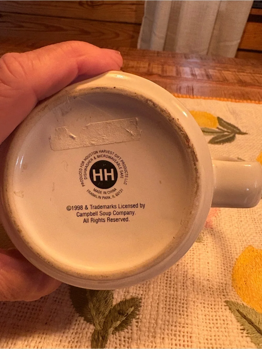 Red Soup Mug - Time For